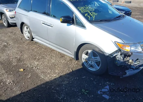 2011 Honda Odyssey Touring/Touring Elite из США, поврежденный, VIN 5FNRL5H97BB022421